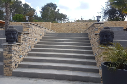 Escaliers en pierre